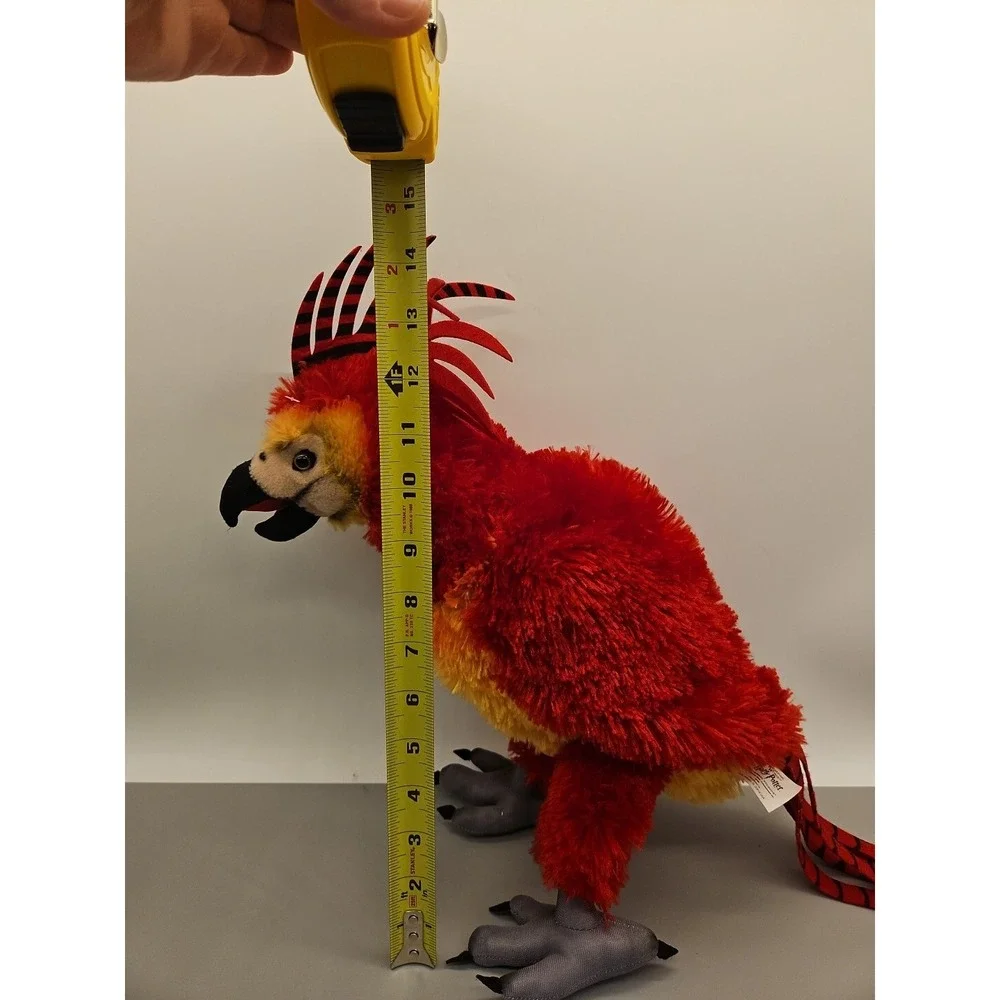 The Wizarding World of Harry Potter Red Fawkes Phoenix Bird Plush Stuffed Animal